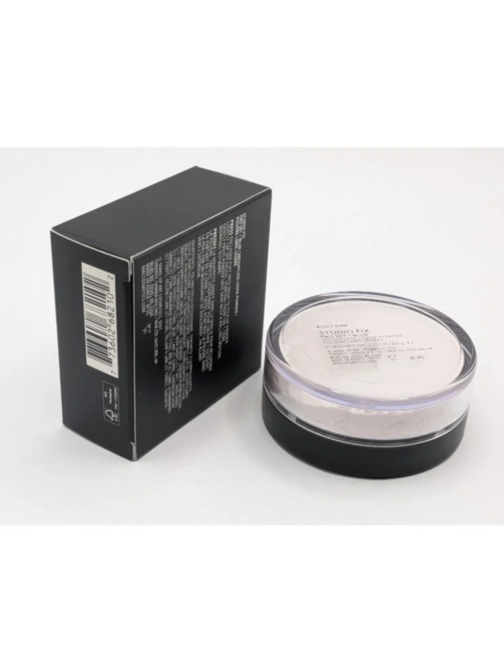 MAC Rosy Pink Studio Fix Pro Set + Blur Weightless Loose Powder Full Size New